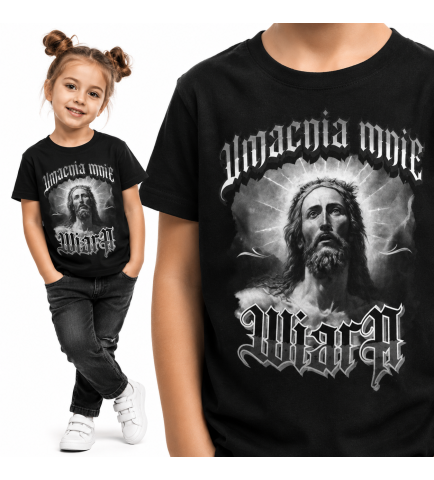Koszulka Chrześcijańska Umacnia mnie Wiara